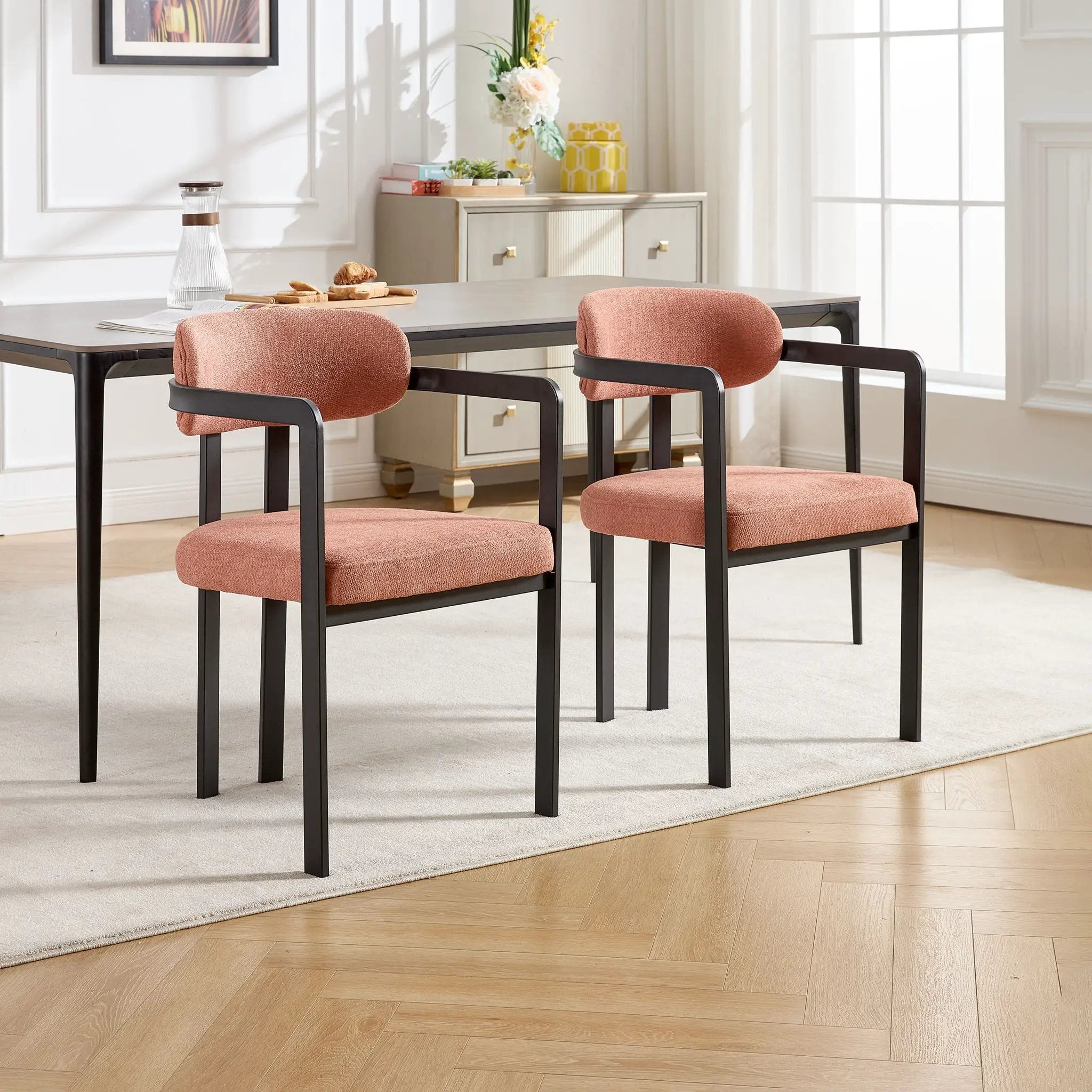 Dining Arm Chairs (Set of 2) by HouseOfZazla