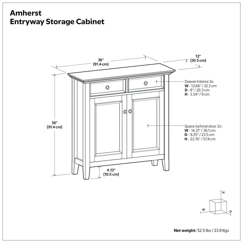 Amherst - Storage Cabinet by Unique Piece Furniture