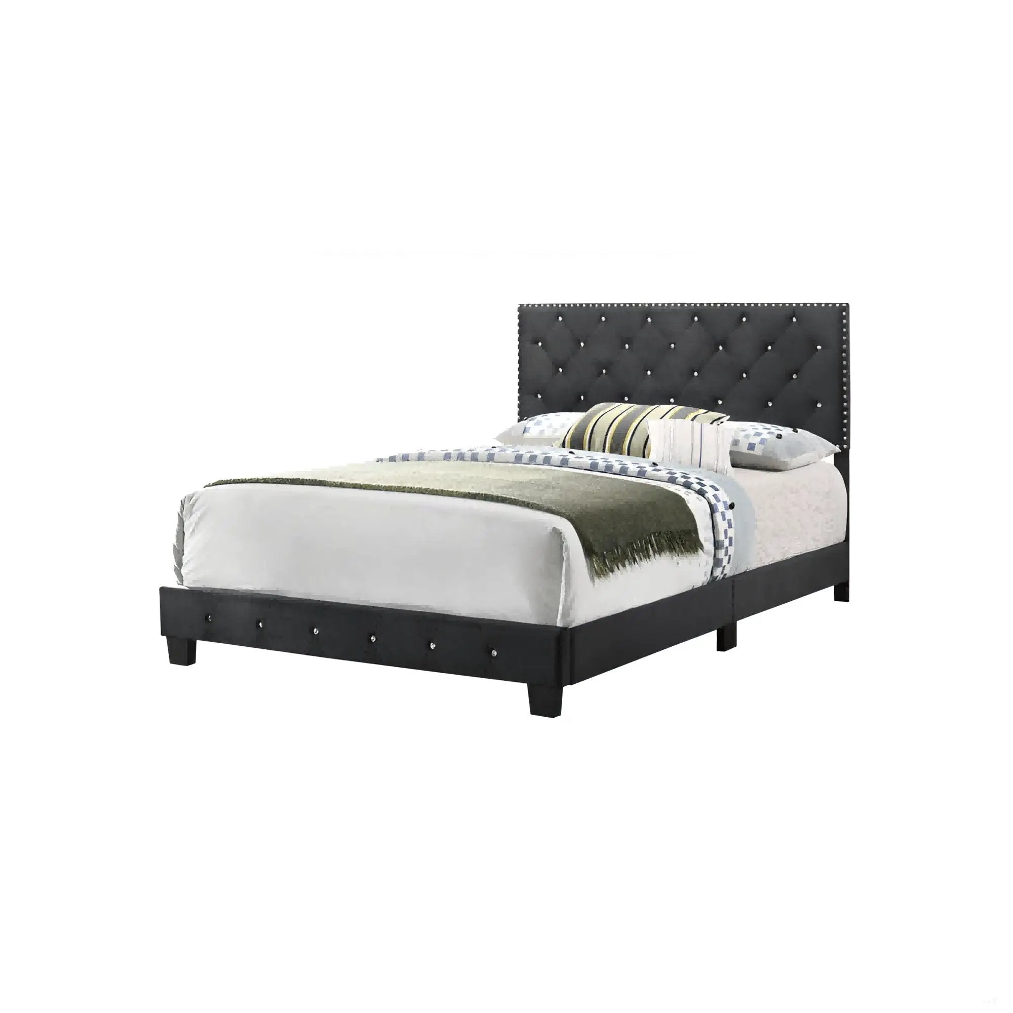 Luxurious Upholstered Bed by Unique Piece Furniture