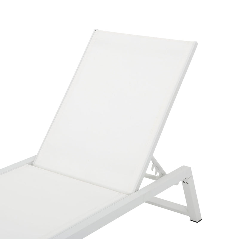 Myers Modern Chaise Lounge Set With Adjustable Back by HouseOfZazla