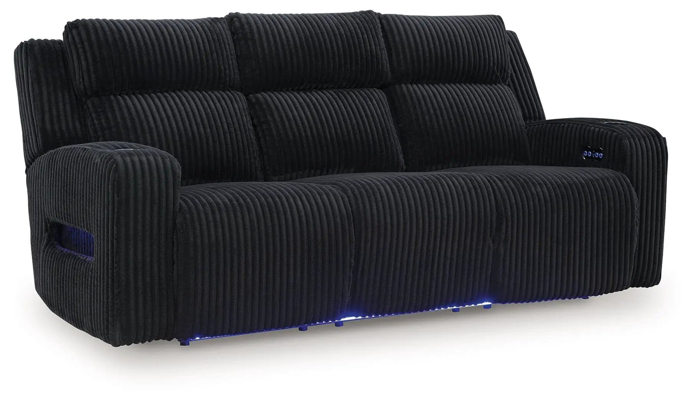 Forest Lake - Power Reclining Sofa With Adj Headrest by Unique Piece Furniture