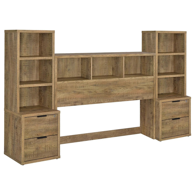 Geary - 3 Piece Bedroom Set With Bookcase Headboard by HouseOfZazla