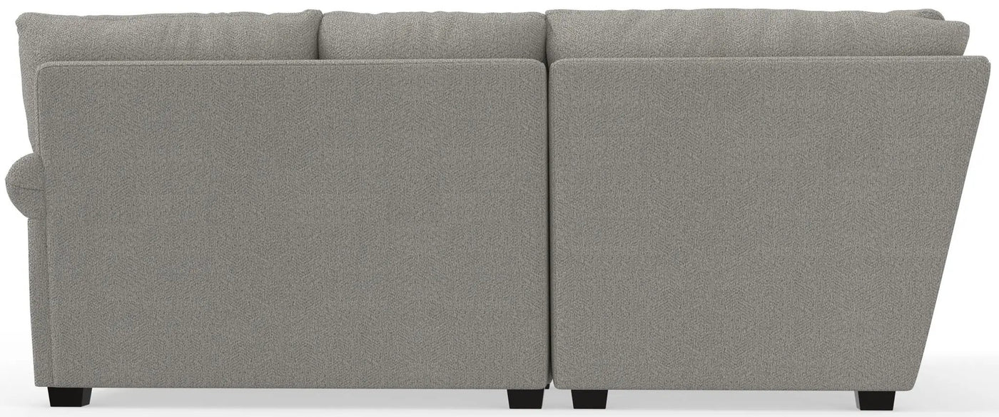 Livingston - Sectional With Comfort Coil Seating, 40" Cocktail Ottoman And Accent Pillows Included by Unique Piece Furniture