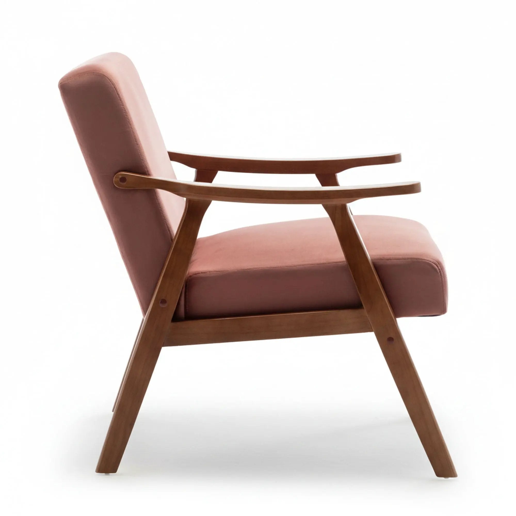 Accent Chair, Classic Mid Century Modern For Extra Seating by Unique Piece Furniture