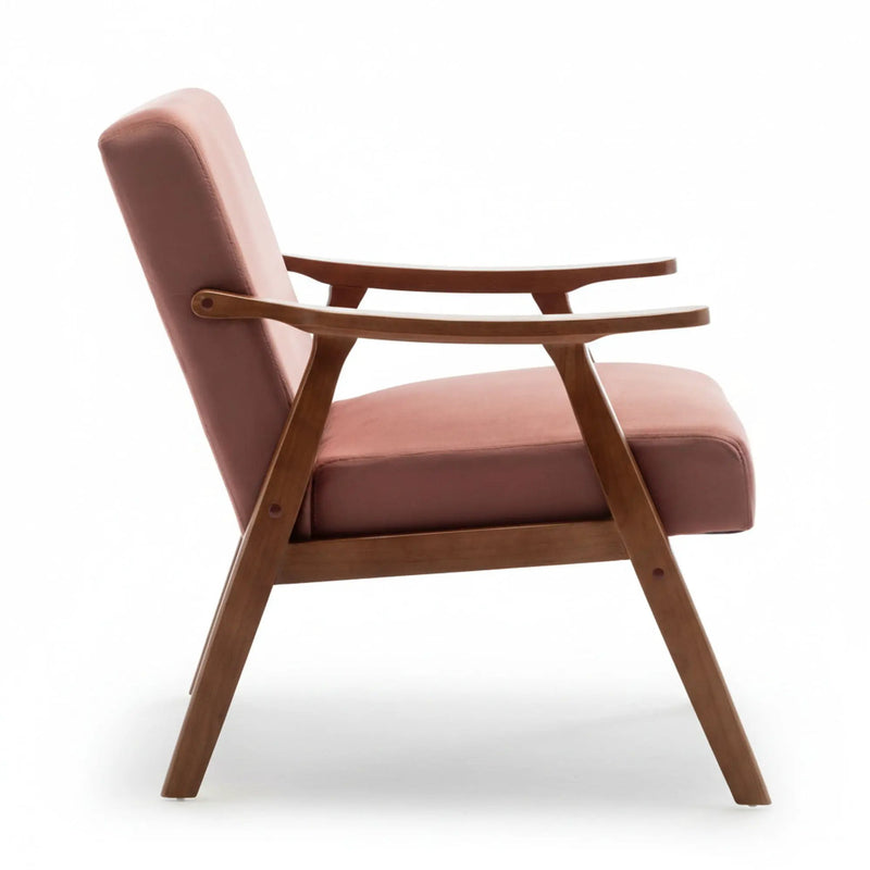 Accent Chair, Classic Mid Century Modern For Extra Seating by Unique Piece Furniture