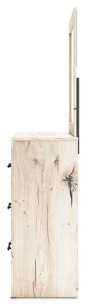 Lawroy - Dresser And Mirror - Light Natural by Unique Piece Furniture