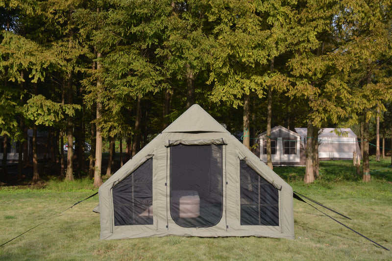 9.8 x 13ft Inflatable Camping Tent with Hand Pump by HouseOfZazla