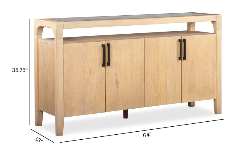 Somerset - Sideboard - Butternut and Omari Natural, photo 4 of 7