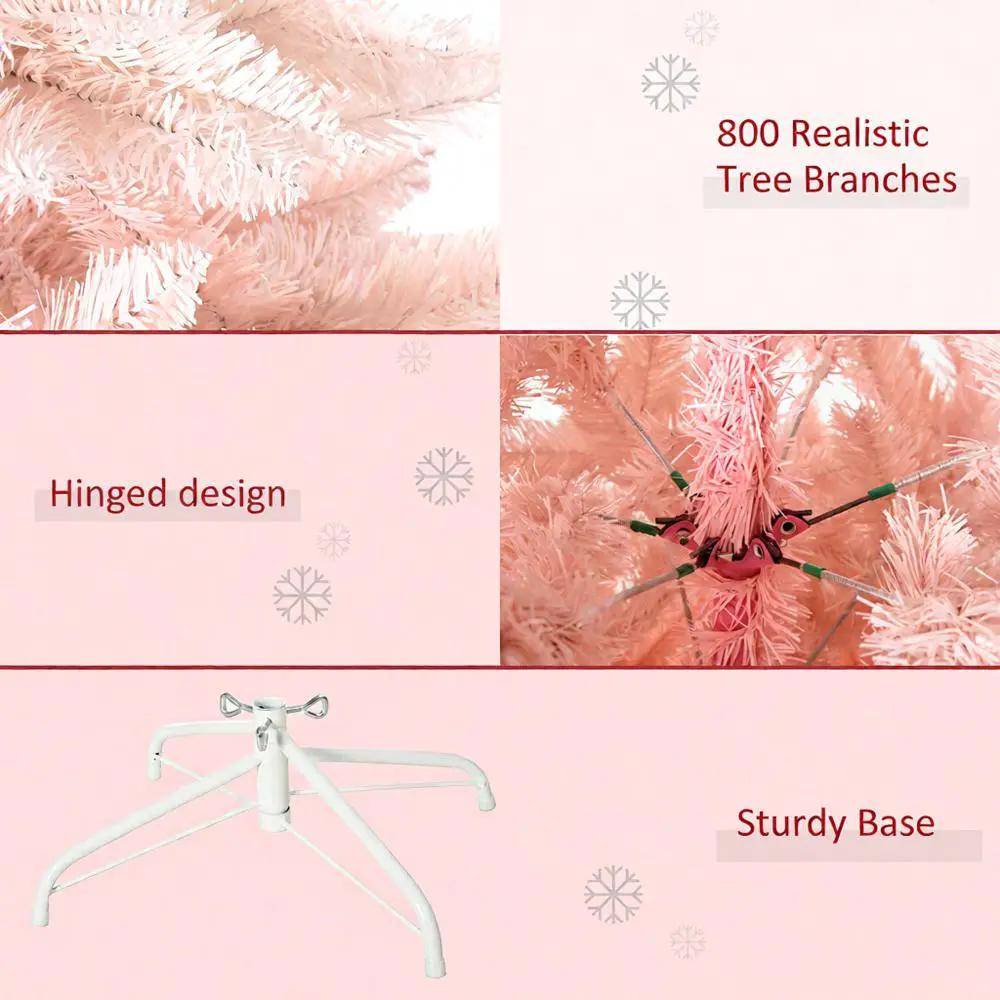Christmas Tree - Spruce Artificial Christmas Tree with Realistic Branches by HouseOfZazla