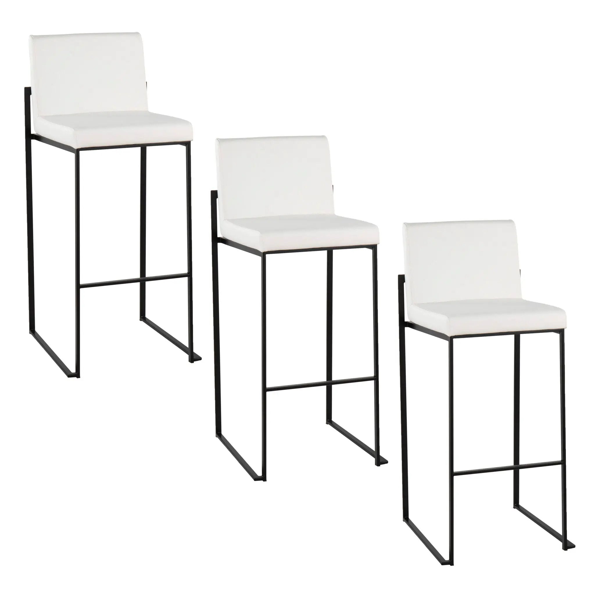 Fuji - Contemporary High Back Barstool Elegant Design by Unique Piece Furniture