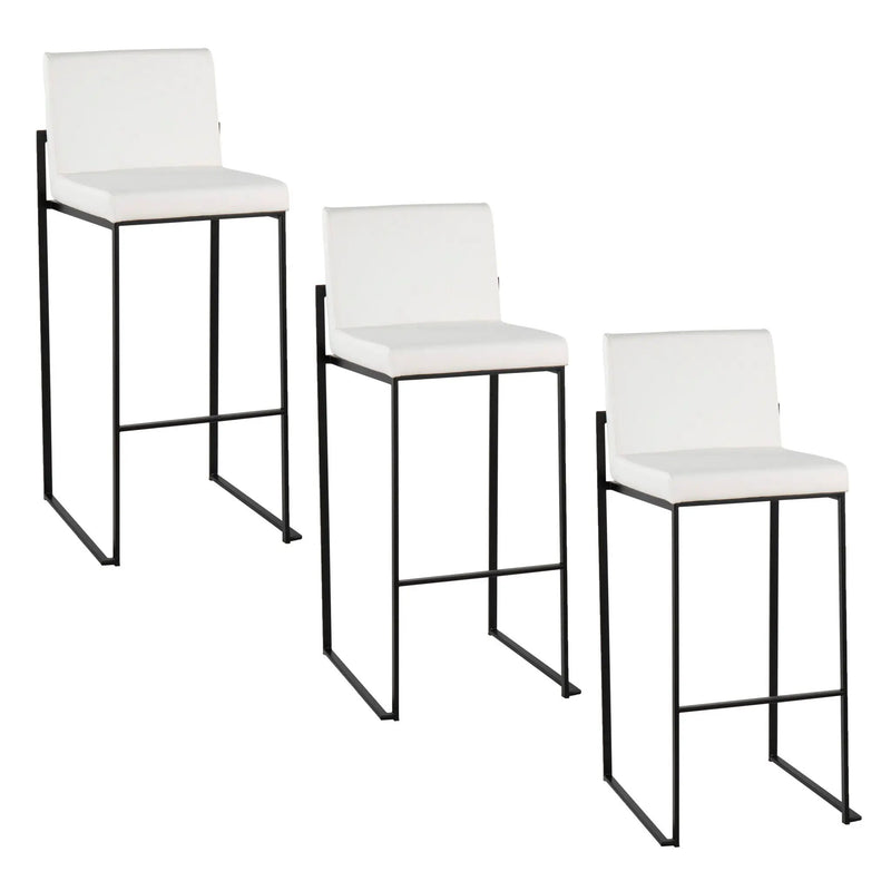 Fuji - Contemporary High Back Barstool Elegant Design by Unique Piece Furniture