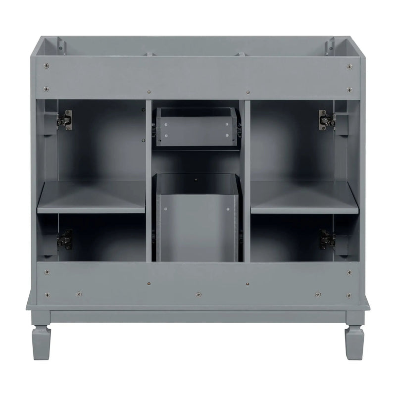 Bathroom Vanity Cabinet With 2 Soft Closing Doors And 2 Drawers by Unique Piece Furniture