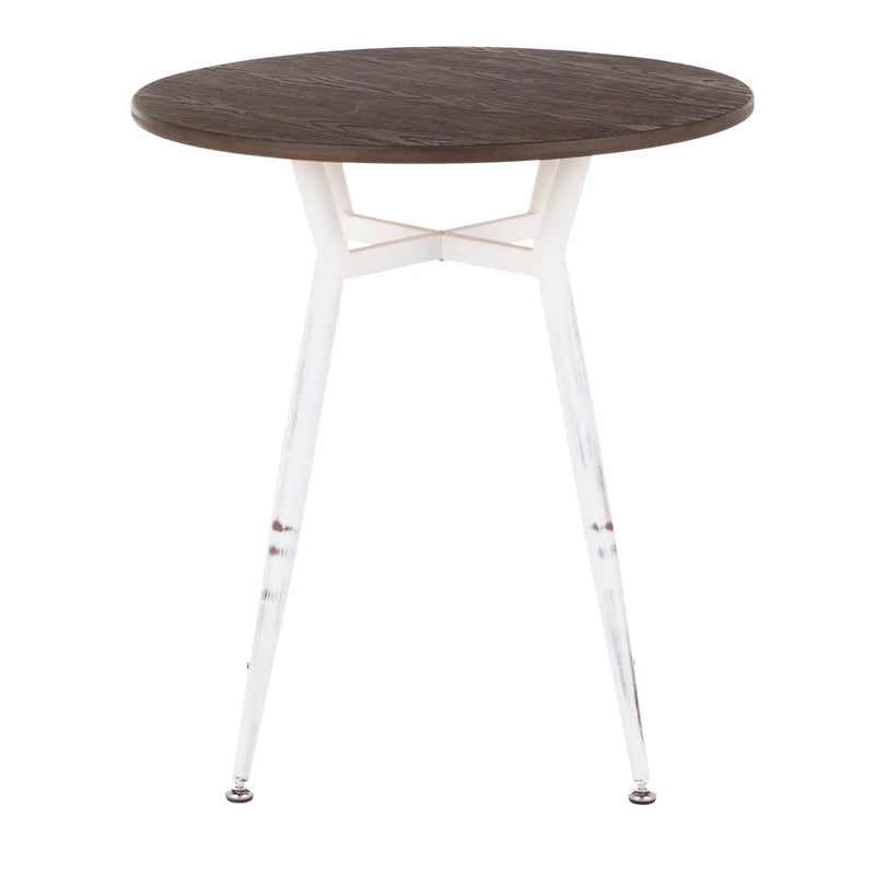 Clara - Industrial Round Dinette Table by Unique Piece Furniture