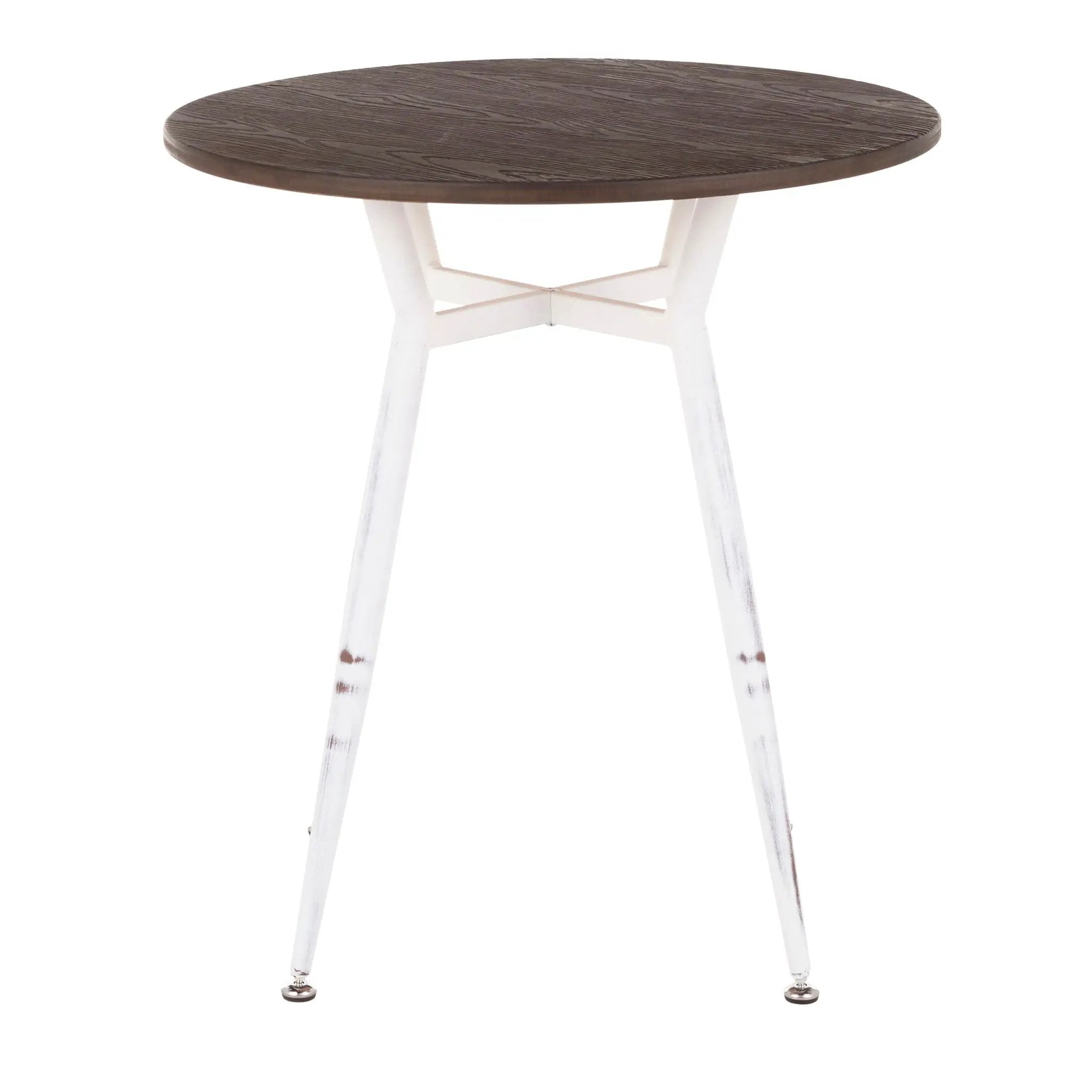 Clara - Industrial Round Dinette Table by HouseOfZazla