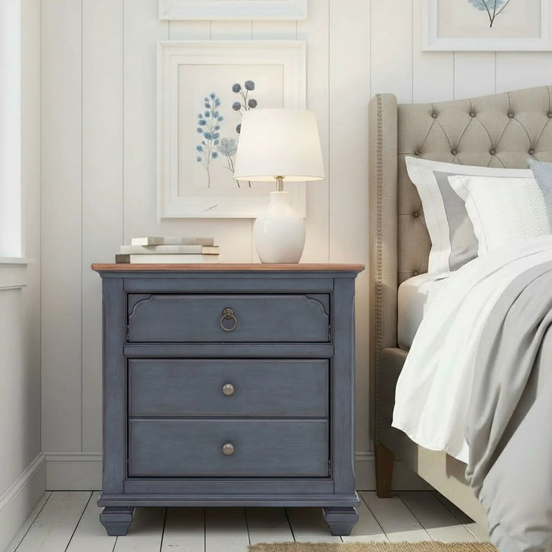 Nightstand - Blue by Unique Piece Furniture