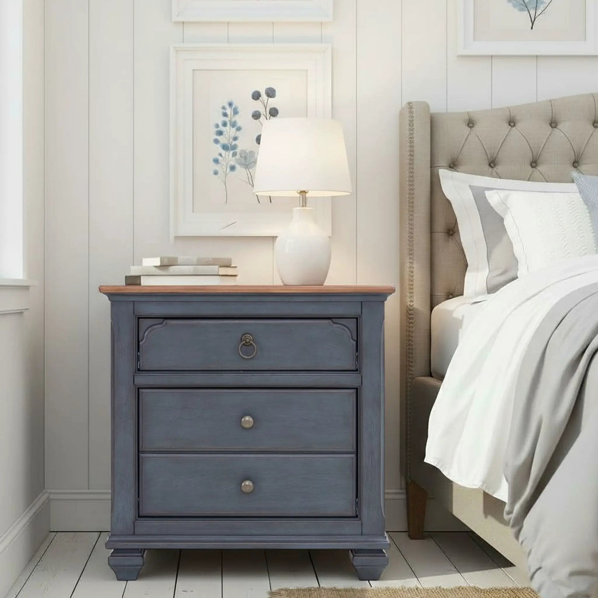 Nightstand - Blue by HouseOfZazla