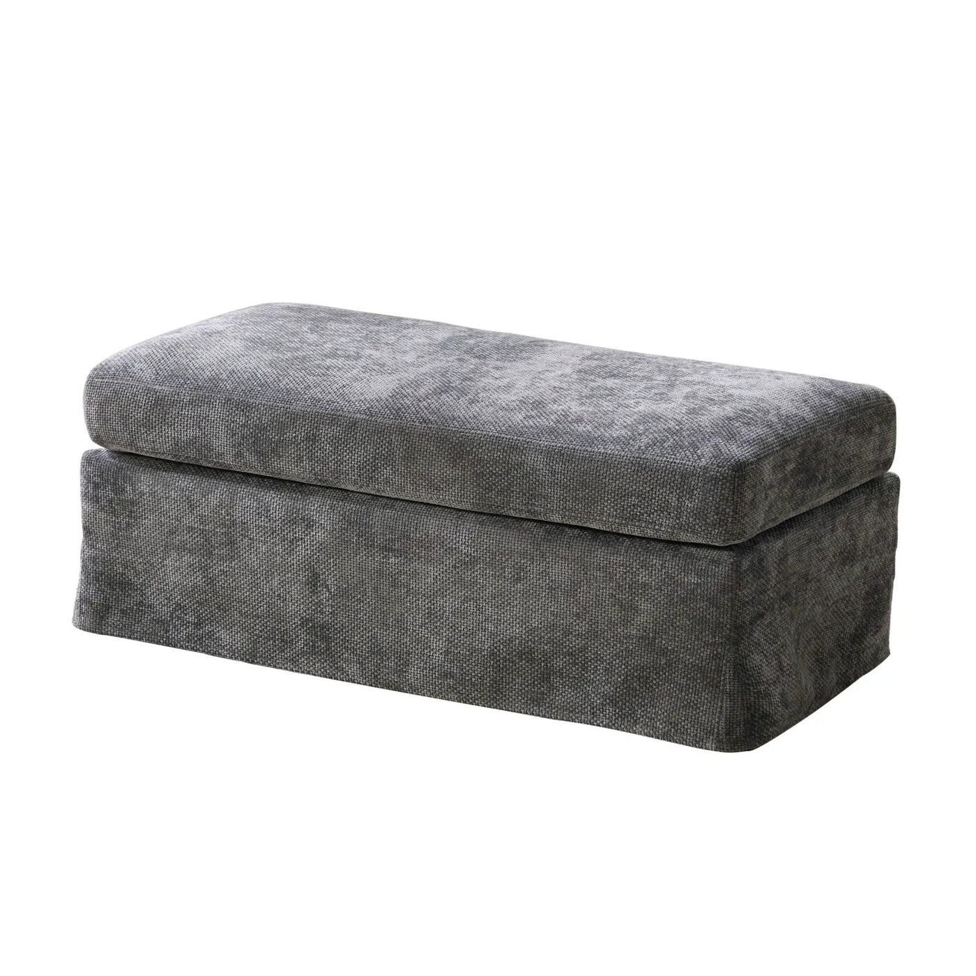 Ottoman Foot Stool With Metal Legs by HouseOfZazla