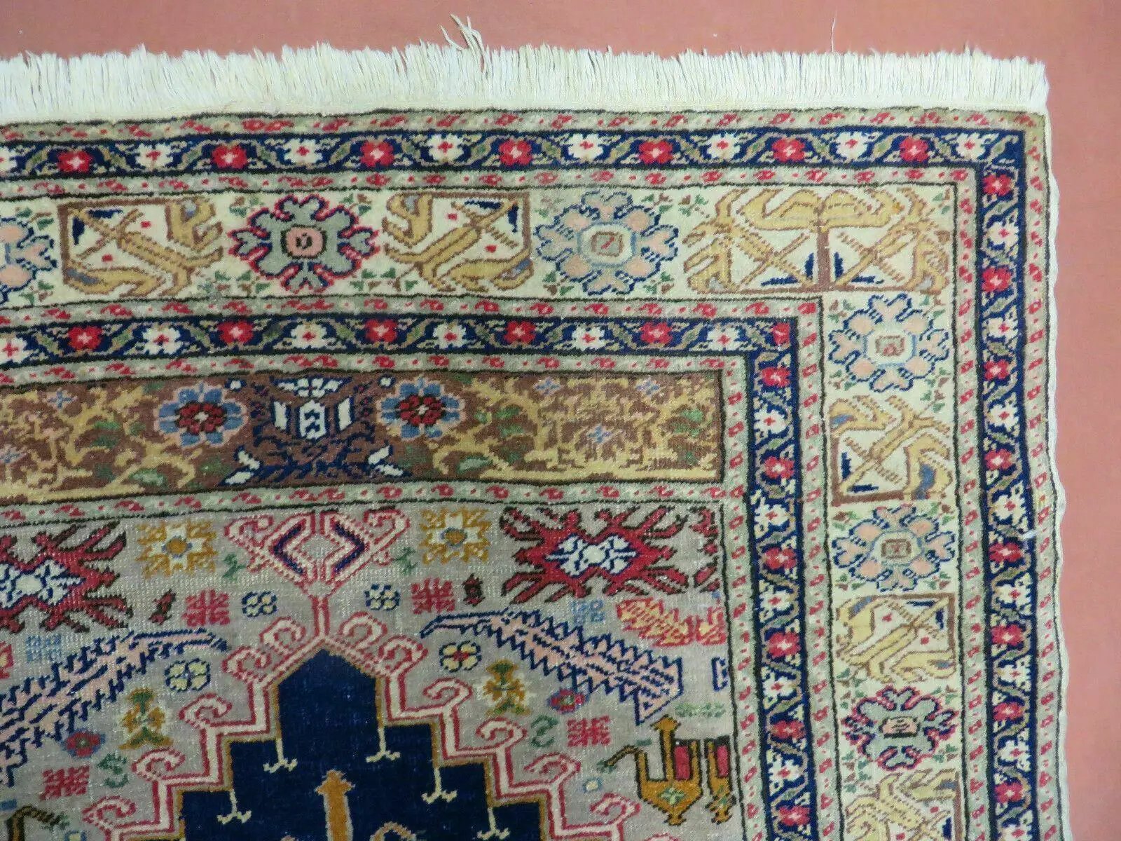 3' X 4' Semi Antique Handmade Turkish Prayer Kaisery Wool Rug Nice by Jewel Rugs