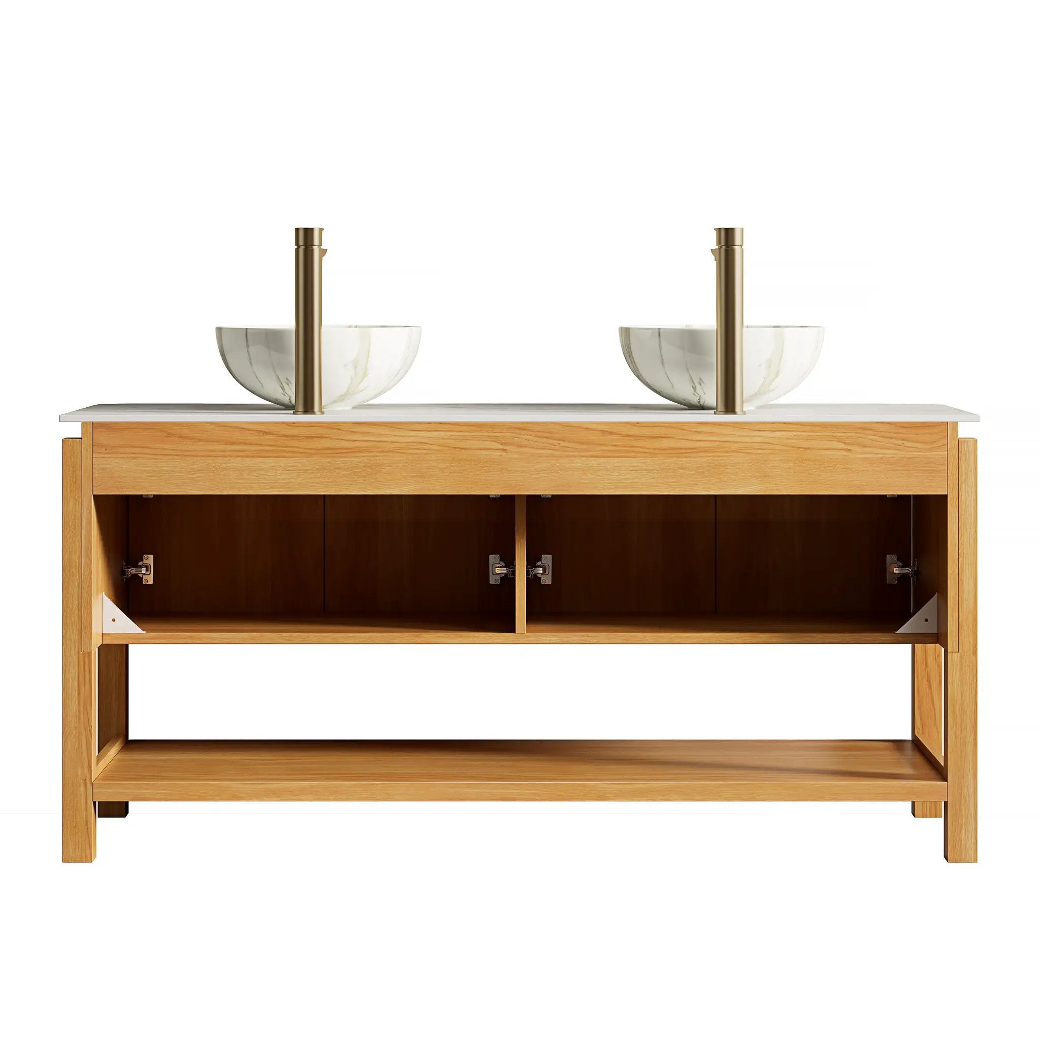 Sharma 60" Bathroom Vanity & Sinks by HouseOfZazla