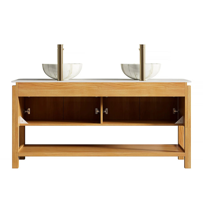 Sharma 60" Bathroom Vanity & Sinks by HouseOfZazla