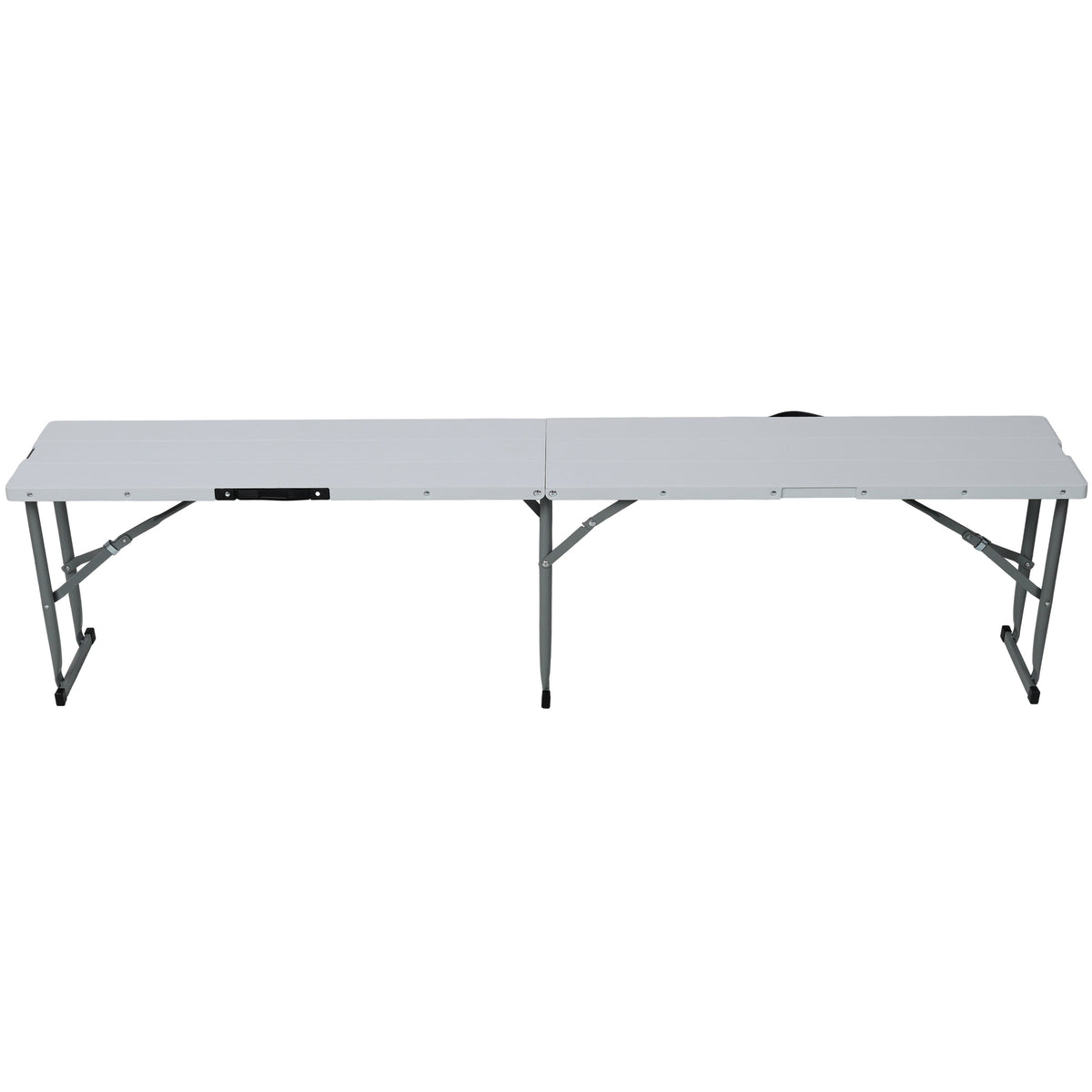 70 Inch Portable Folding Picnic Table Set with 2 Benches, photo 9 of 10
