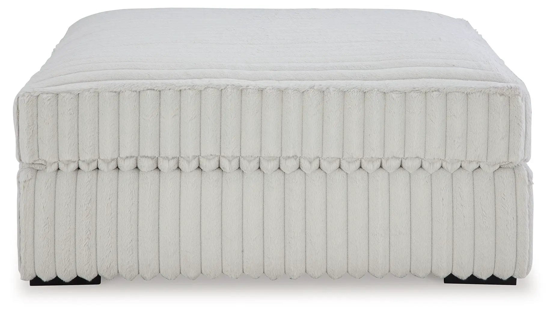 Stupendous - Oversized Accent Ottoman - Alloy by Unique Piece Furniture