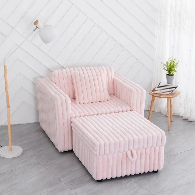 44.9" Soft Modular Sofa Single by HouseOfZazla