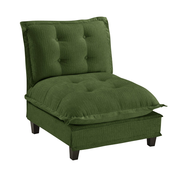 73 Armless Sofa Chenille, photo 2 of 10
