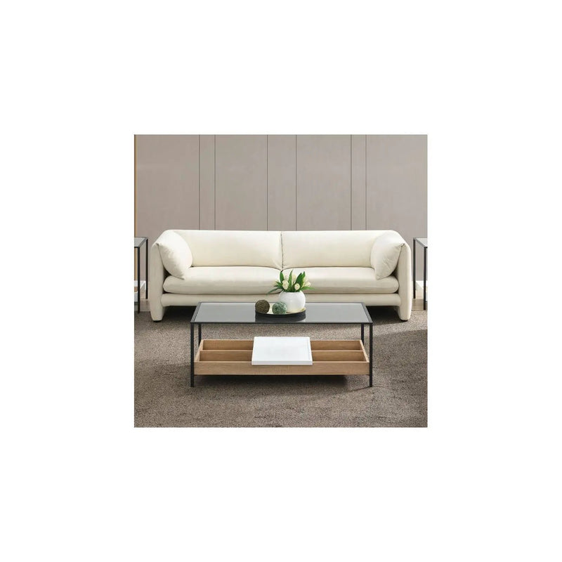Jaeda - Boucle Sofa - Beige by Unique Piece Furniture