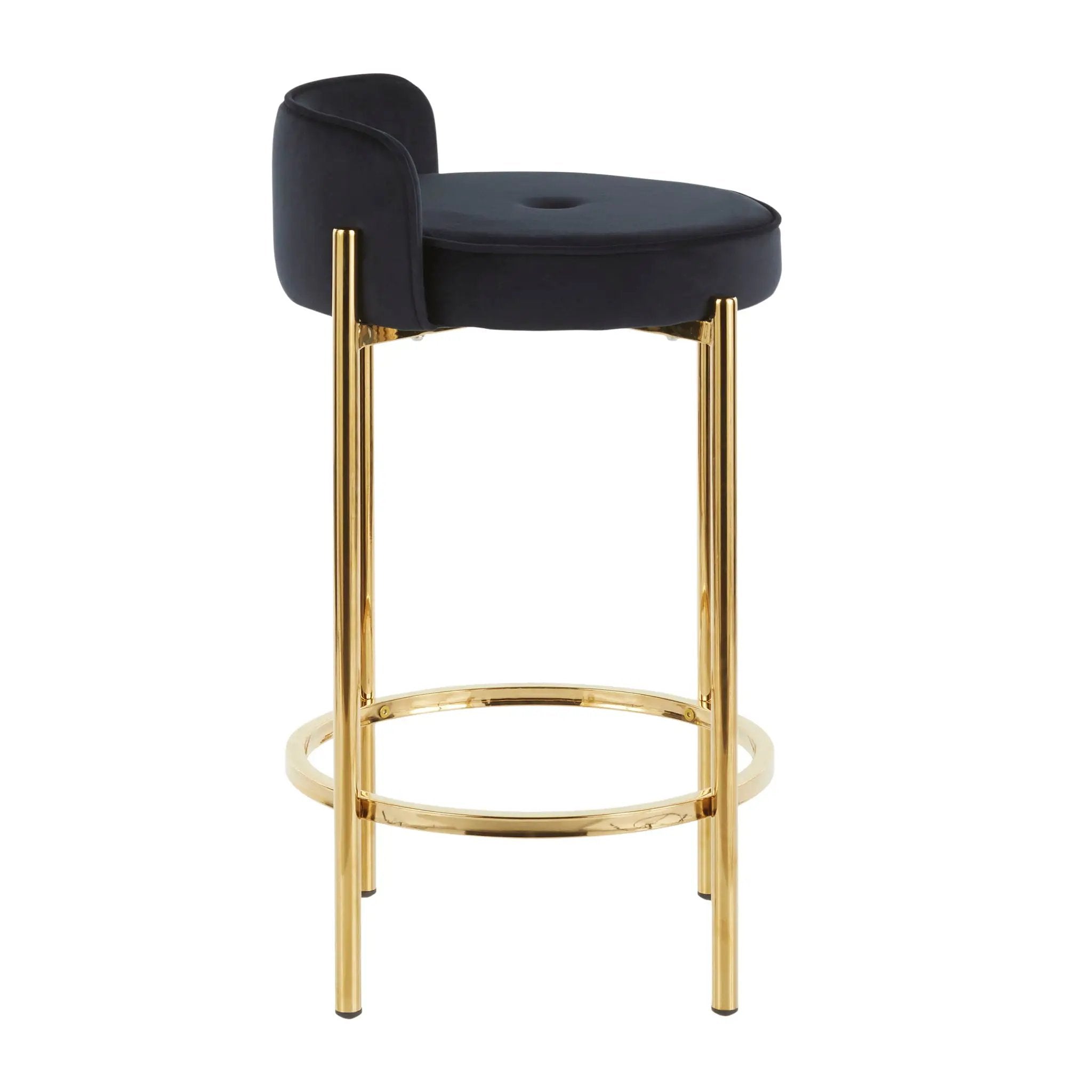 Chloe - Contemporary Counter Stool (Set of 2) by HouseOfZazla
