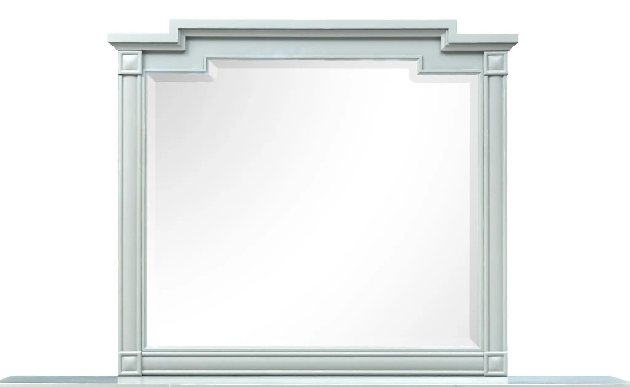 Glenbrook - Landscape Mirror - Pebble by Unique Piece Furniture