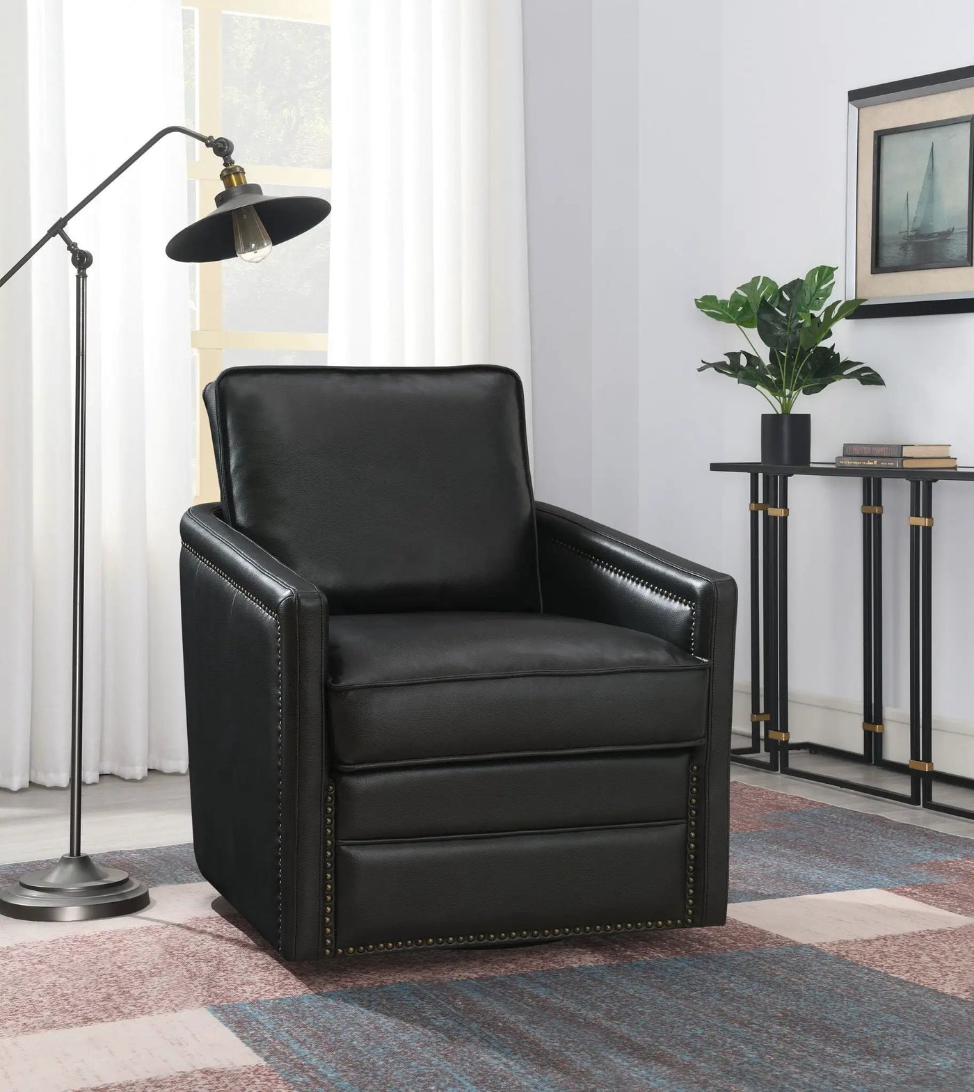 Rocha Aire Swivel Chair With Glider by HouseOfZazla