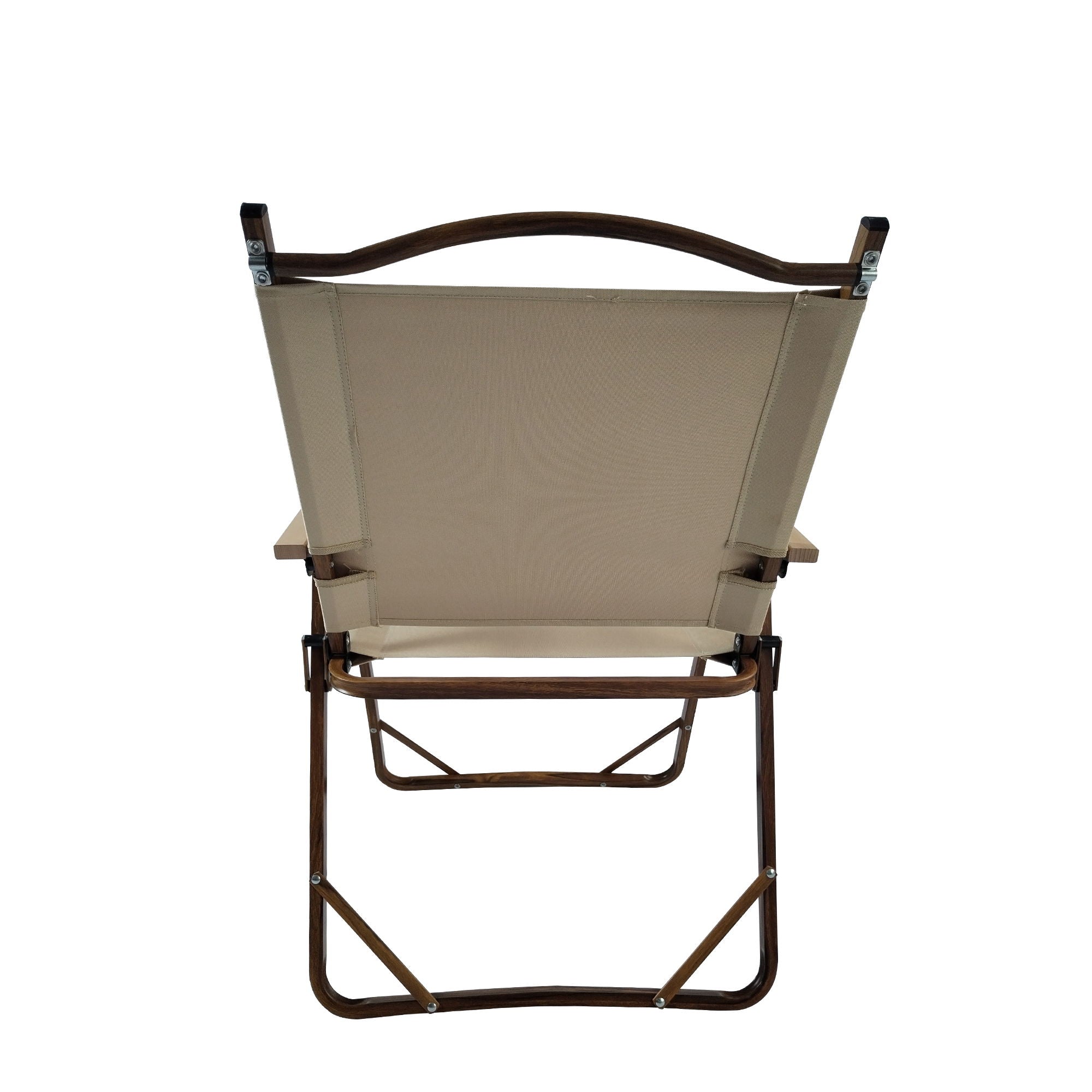 Comfy - Foldable And Portable Chair With Armrests, Indoor And Outdoor Universal (Set of 4) - Brown by Unique Piece Furniture