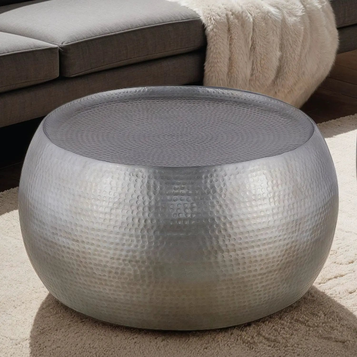 Ct501 - Modern Contemporary Round Coffee Table by HouseOfZazla