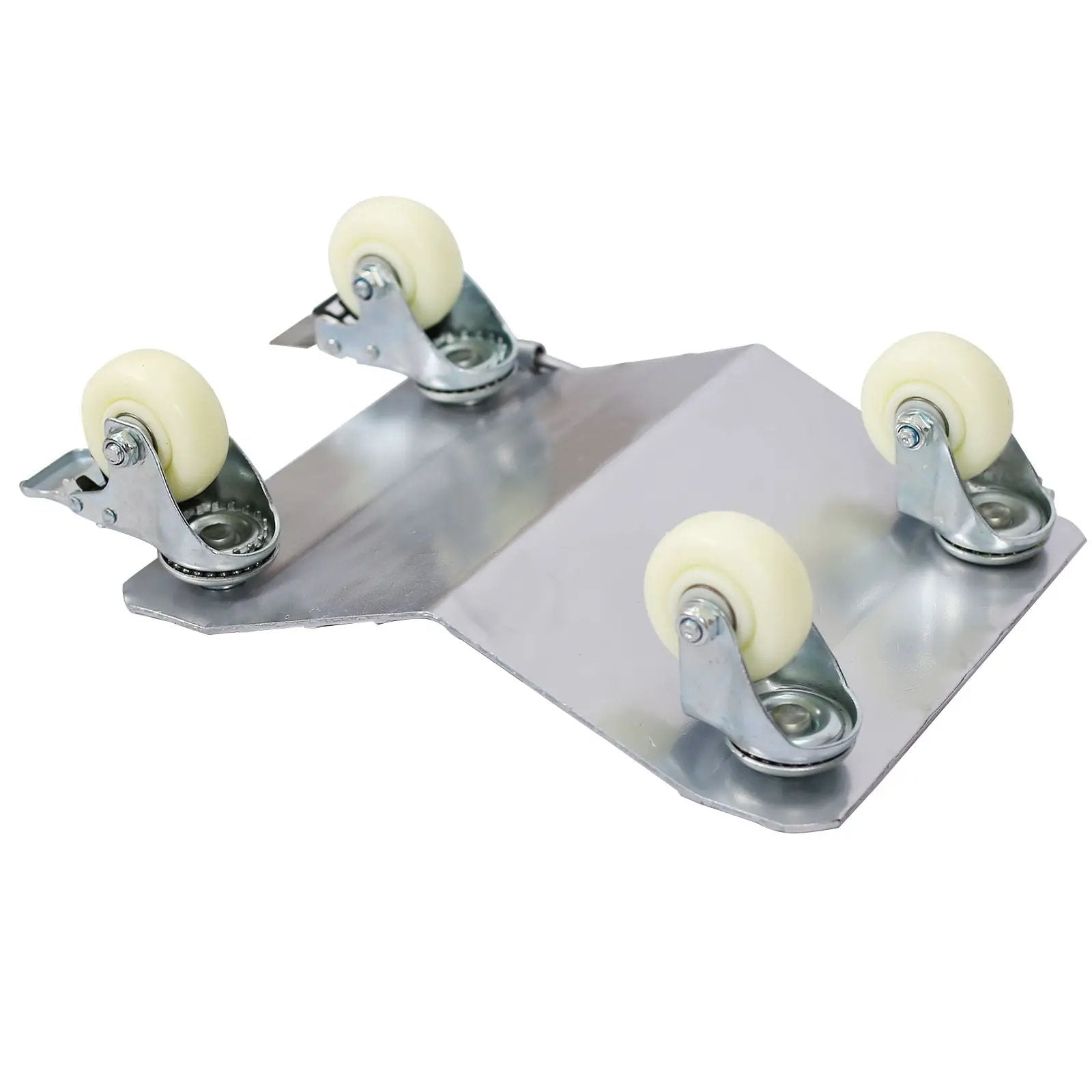 Heavy Duty Car Dolly Set, 6000Lbs Capacity, Metal Construction - Gray by HouseOfZazla