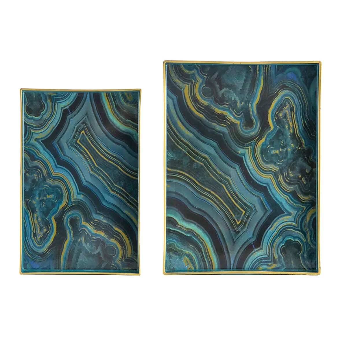 S/2 Effra Rectangular Trays by HouseOfZazla