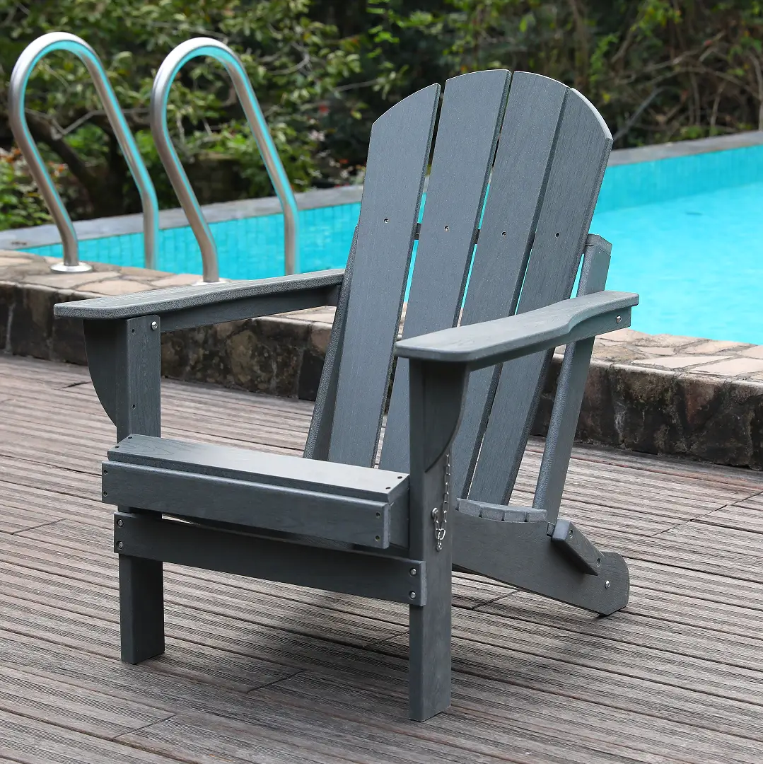 Adirondack Folding Chair with Dual Cup Holders by HouseOfZazla