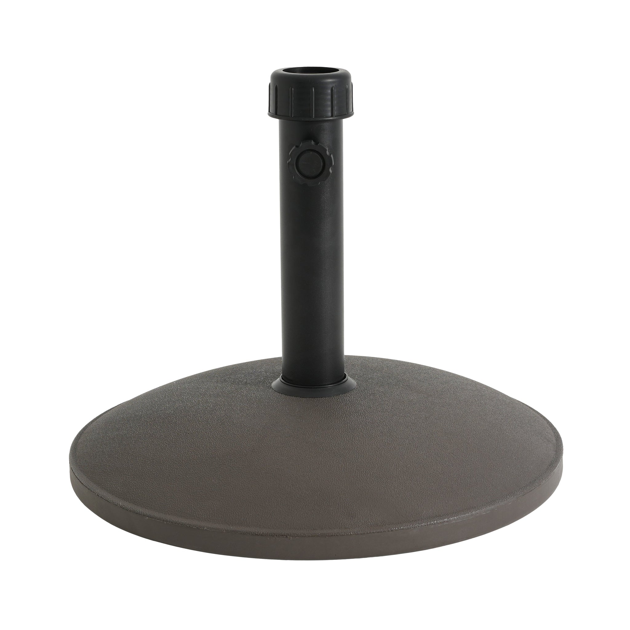Ander Outdoor 35-pound Round Umbrella Base - Brown by HouseOfZazla