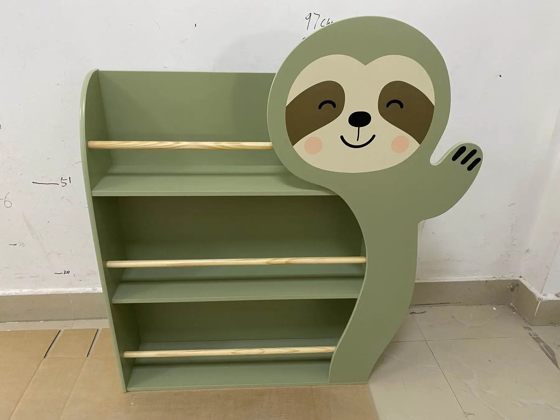 Sloth Kids Bookshelf by HouseOfZazla