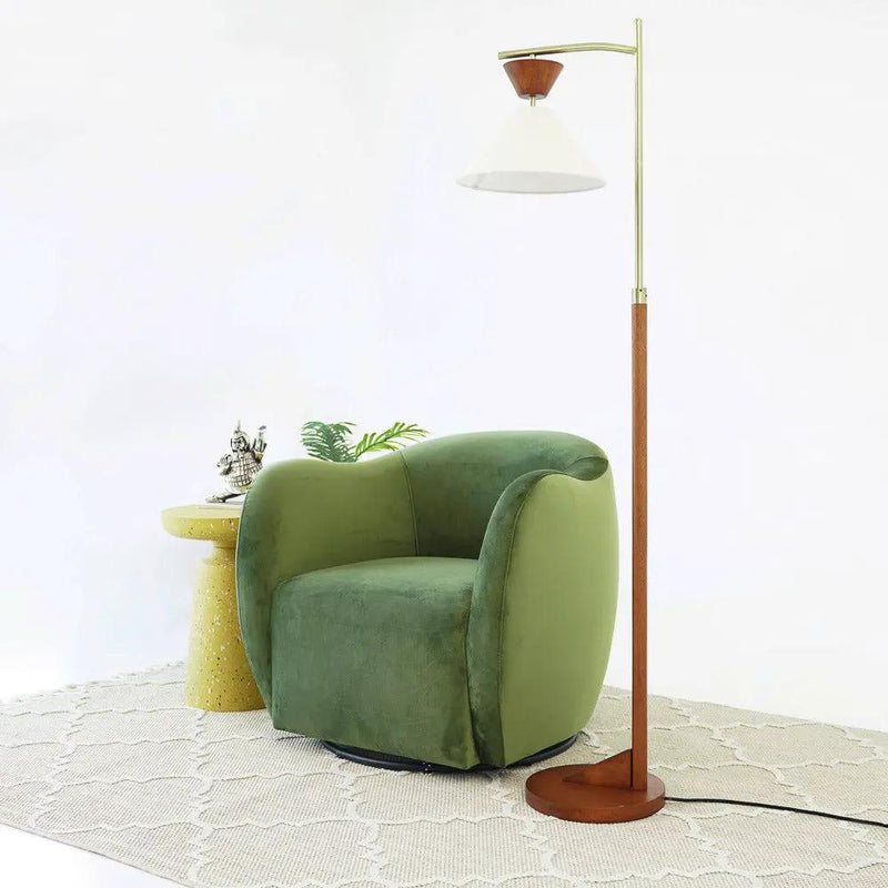 Renee - Swivel Chair - Green by HouseOfZazla