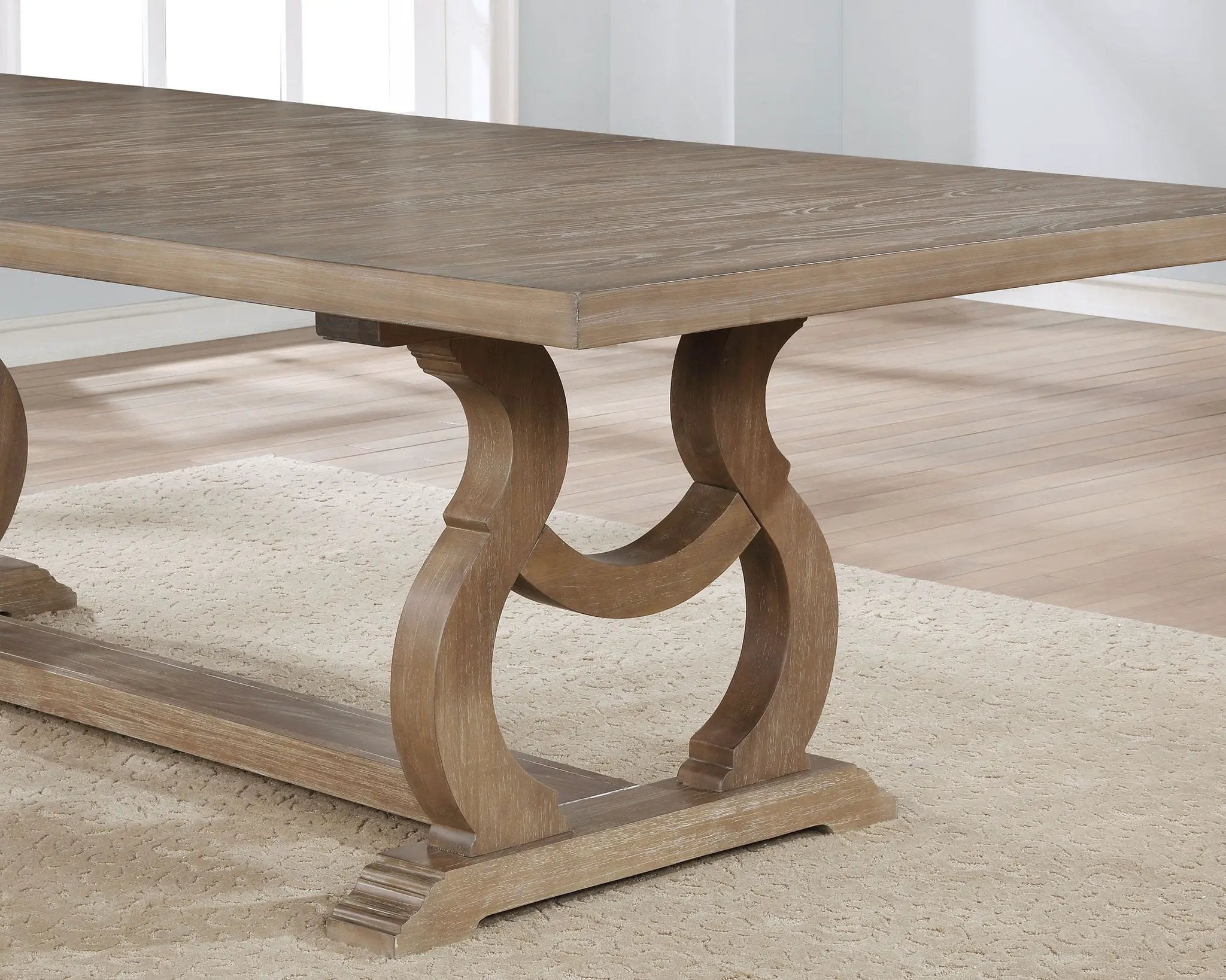 Brockway 5-piece Extension Leaf Dining Set Barley Brown by Unique Piece Furniture
