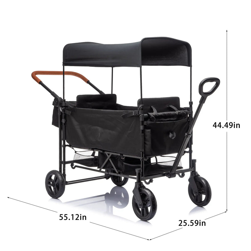 Wagon Stroller for 2 Kids by HouseOfZazla