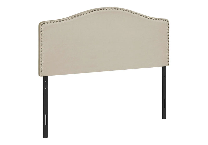 Full Size, Bed Headboard Only, Upholstered, Transitional - Beige by Unique Piece Furniture