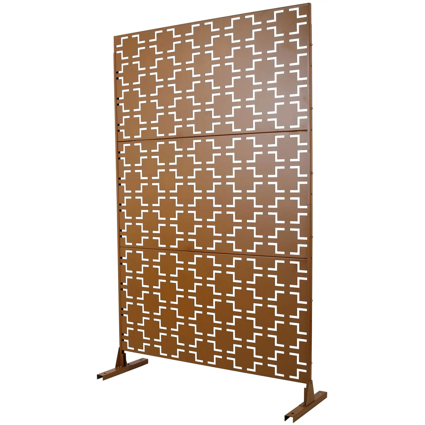 Outdoor & Indoor Metal Privacy Freestanding Decorative Screen by HouseOfZazla