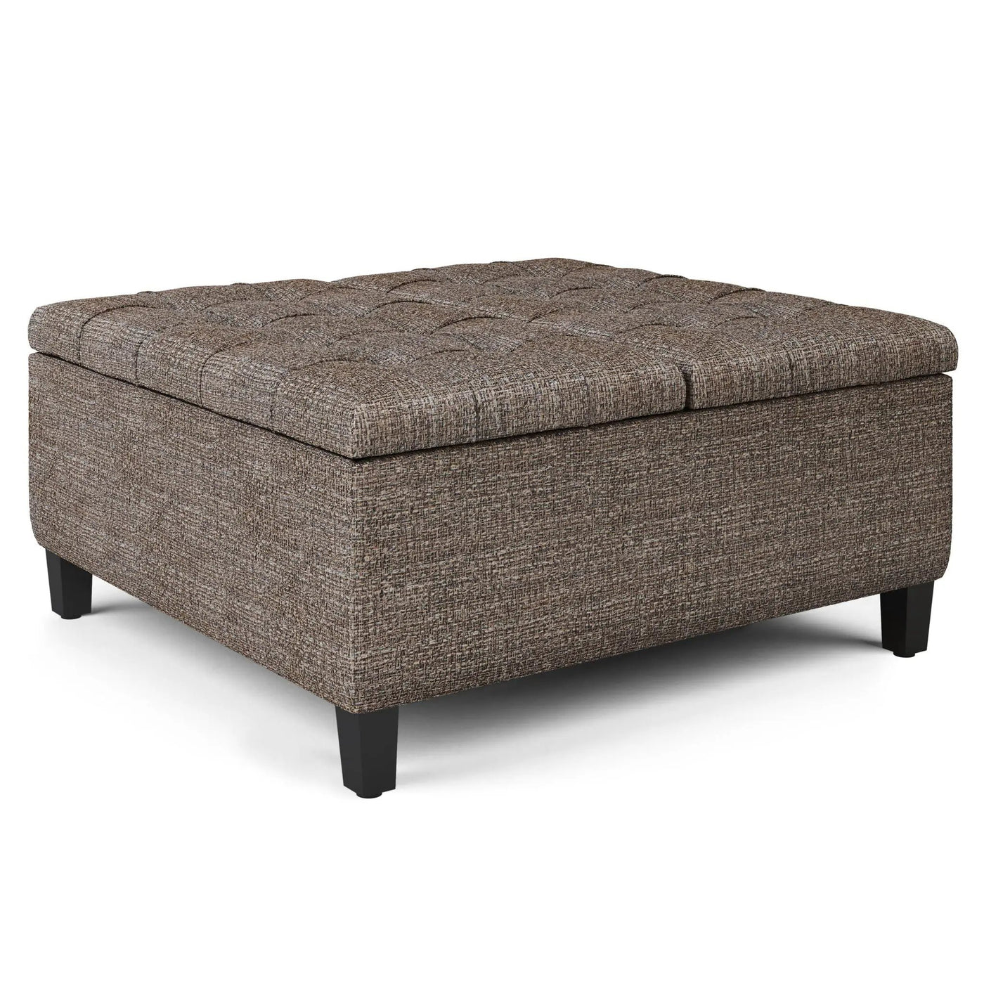 Harrison - Upholstered Coffee Table Storage Ottoman by HouseOfZazla