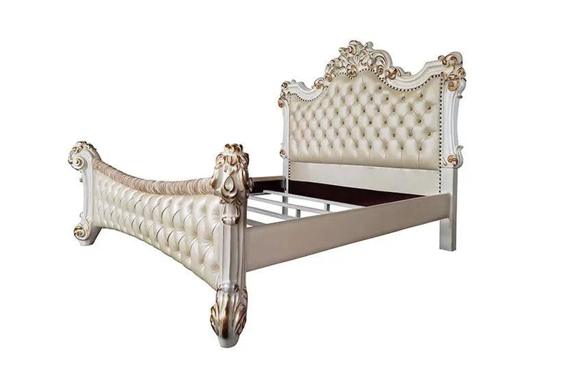Vendome - Synthetic Upholstered Bed by Unique Piece Furniture
