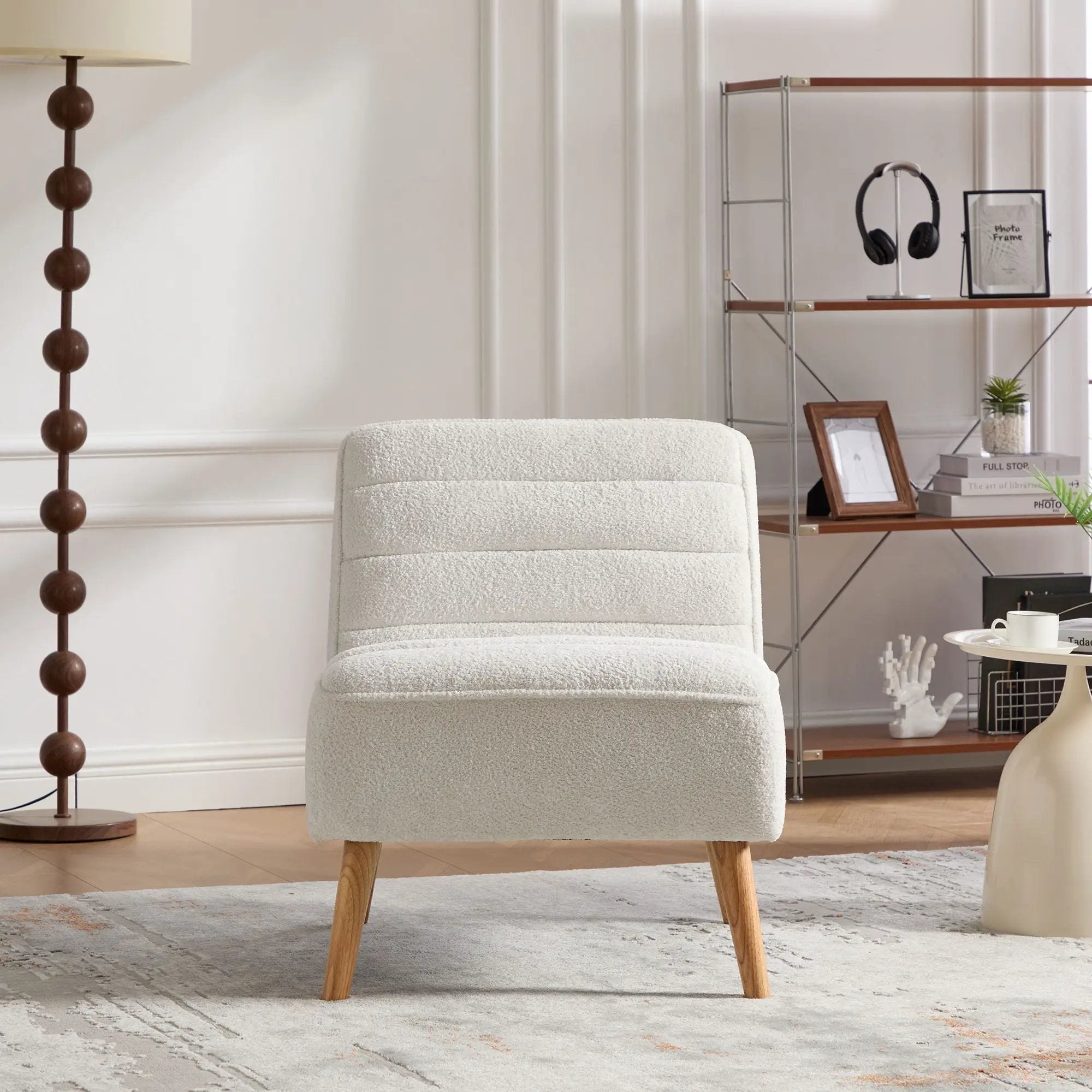 Upholstered Armless Accent Chair by HouseOfZazla
