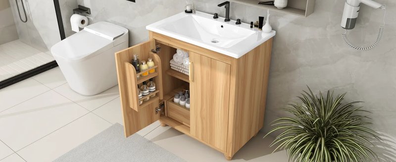 30" Bathroom Vanity with Sink Combo by HouseOfZazla
