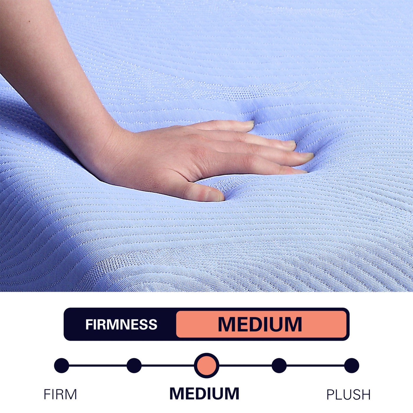 12" Refresh Hybrid Cooling GelCare Memory Foam And Coil Mattress by Unique Piece Furniture