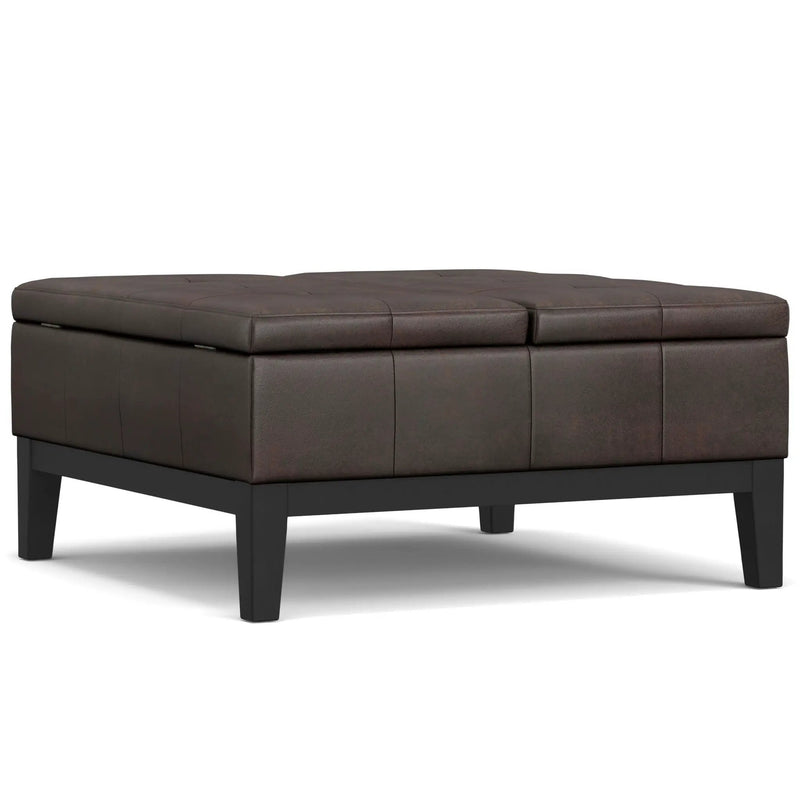 Dover - Multifunctional Lift Top Coffee Table Storage Ottoman by HouseOfZazla